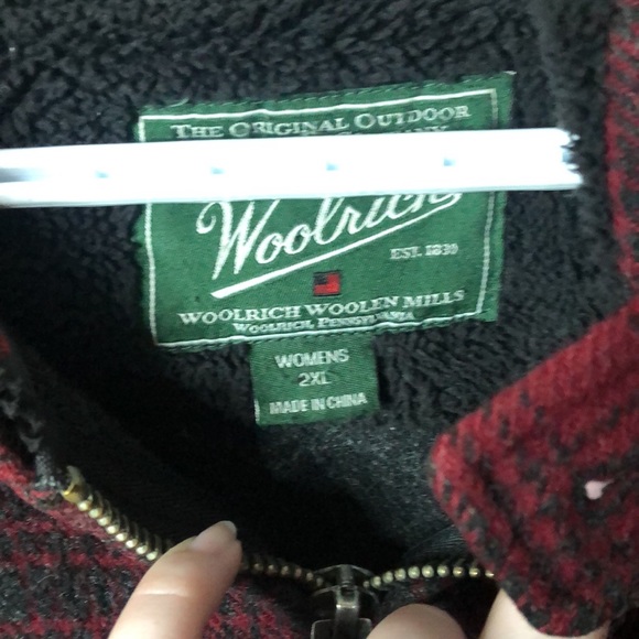 Woolrich womens plaid hooded jacket - Picture 6 of 10